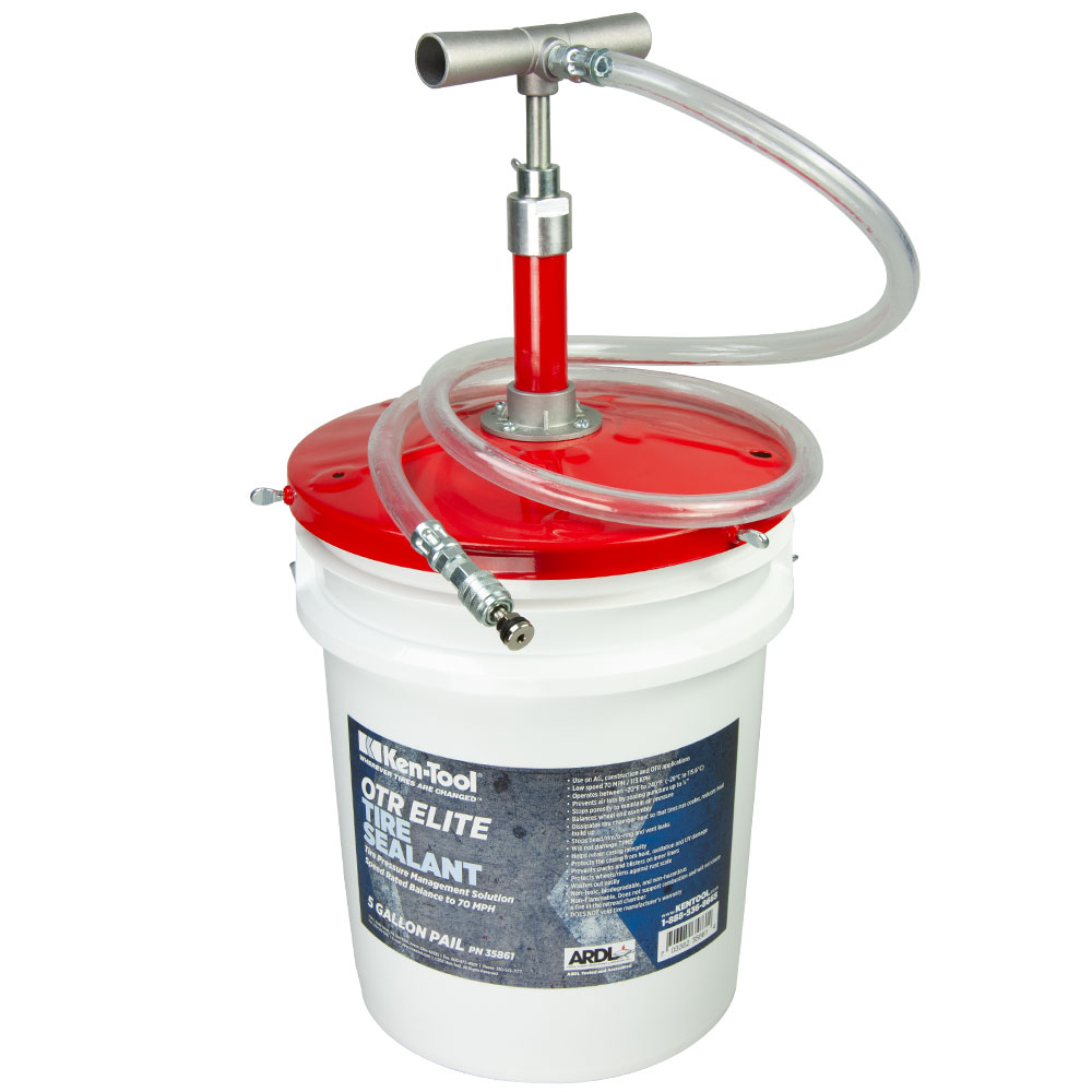 35861-OTR-Elite-Tire-Sealant-pump-on-pail